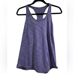 Lululemon Indigo Purple Racerback Tank Top Size 4
